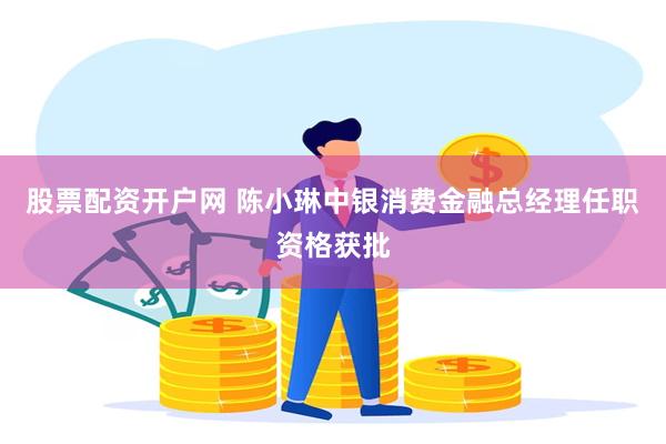 股票配资开户网 陈小琳中银消费金融总经理任职资格获批